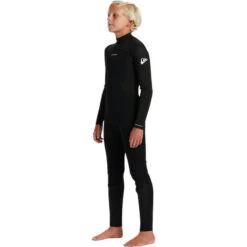 Quiksilver 2024 Garçons Prologue 4/3mm GBS Back Zip Combinaison Néoprène -Aqua Soldes 2024 garcons prologue 43mm gbs back zip combinaison neoprene 2