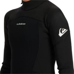 Quiksilver 2024 Garçons Prologue 4/3mm GBS Back Zip Combinaison Néoprène -Aqua Soldes 2024 garcons prologue 43mm gbs back zip combinaison neoprene 3