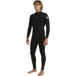 Quiksilver 2024 Hommes Prologue 5/4/3mm GBS Back Zip Combinaison Néoprène -Aqua Soldes 2024 hommes prologue 543mm gbs back zip combinaison neoprene 2