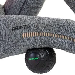 Tunturi Balle De Massage - 12 Cm - Noir -Aqua Soldes balle de massage 12 cm noir 2