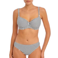 Bas De Maillot De Bain Rayé Jewel Cove -Aqua Soldes bas de maillot de bain raye jewel cove 2