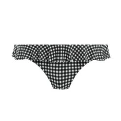 Bas De Maillot De Bain Vichy à Volants Check In -Aqua Soldes bas de maillot de bain vichy a volants check in 5