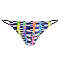 Bas De Maillot Taille Basse Electro Rave -Aqua Soldes bas de maillot taille basse electro rave 4