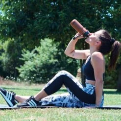 Bidon Thermique En Liège à Vis 500ml -Aqua Soldes bidon thermique en liege a vis 500ml 2