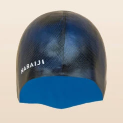 Bonnet De Bain En Silicone - Taille Unique - Term Bleu Noir -Aqua Soldes bonnet de bain en silicone taille unique term bleu noir 7