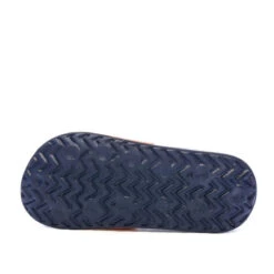 Claquettes Marine/Orange Garçon Champion Printy -Aqua Soldes claquettes marineorange garcon champion printy 1