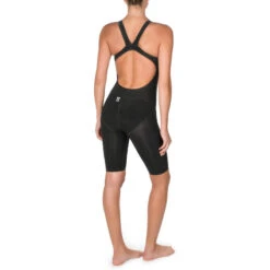 Combinaison De Compétition De Natation Fina Femme Orange Noir -Aqua Soldes combinaison de competition de natation fina femme orange noir 1