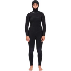 Billabong Combinaison De Surf Salty Dayz 4/3mm - Zip Poitrine - Noir Dames -Aqua Soldes combinaison de surf salty dayz 43mm zip poitrine noir dames 3
