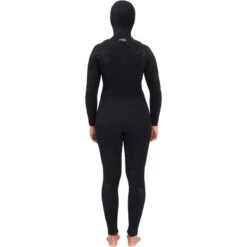 Billabong Combinaison De Surf Salty Dayz 4/3mm - Zip Poitrine - Noir Dames -Aqua Soldes combinaison de surf salty dayz 43mm zip poitrine noir dames 4