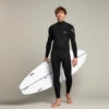 Combinaison Surf Néoprène 4/3 Mm Homme - 900 Noir -Aqua Soldes combinaison surf neoprene 43 mm homme 900 noir