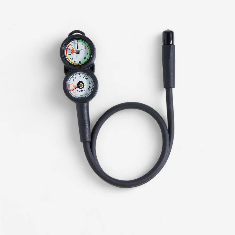 Console De Plongée Sous-marine Avec Manomètre 300 Bars Et Profondimètre 3 Console De Plongée Sous-marine Avec Manomètre 300 Bars Et Profondimètre