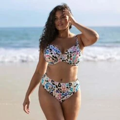 ELOMI Culotte De Bain Imprimé Léopard Party Bay -Aqua Soldes culotte de bain imprime leopard party bay 4