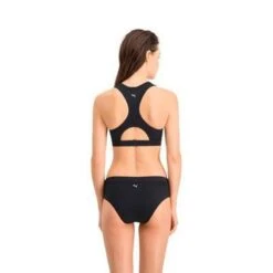 Haut à Dos Nageur Pour Femmes PUMA Swim Noir -Aqua Soldes haut a dos nageur pour femmes puma swim noir 4