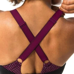 Haut De Maillot De Bain Aquagym-aquabike Femme Elea Noir Bordeaux -Aqua Soldes haut de maillot de bain aquagym aquabike femme elea noir bordeaux 4