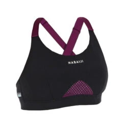Haut De Maillot De Bain Aquagym-aquabike Femme Elea Noir Bordeaux -Aqua Soldes haut de maillot de bain aquagym aquabike femme elea noir bordeaux 7