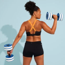 Haut De Maillot De Bain Aquagym-aquabike Femme Elea Noir Ocre 11 Haut De Maillot De Bain Aquagym-aquabike Femme Elea Noir Ocre -Aqua Soldes haut de maillot de bain aquagym aquabike femme elea noir ocre 2