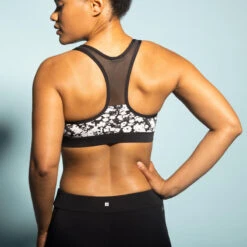 Haut De Maillot De Bain Aquagym-Aquabike Femme Lou Lica Blanc Noir -Aqua Soldes haut de maillot de bain aquagym aquabike femme lou lica blanc noir 2