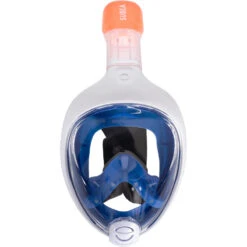 Kit De Snorkeling Masque Easybreath Palmes Bleu Junior / Enfant -Aqua Soldes kit de snorkeling masque easybreath palmes bleu junior enfant 3
