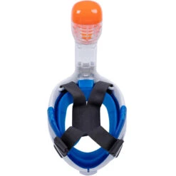 Kit De Snorkeling Masque Easybreath Palmes Bleu Junior / Enfant -Aqua Soldes kit de snorkeling masque easybreath palmes bleu junior enfant 4