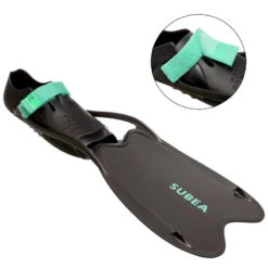 Kit De Snorkeling R'Gomoove Adulte Noir Vert -Aqua Soldes kit de snorkeling rgomoove adulte noir vert 6