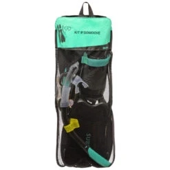 Kit De Snorkeling R'Gomoove Adulte Noir Vert -Aqua Soldes kit de snorkeling rgomoove adulte noir vert 9