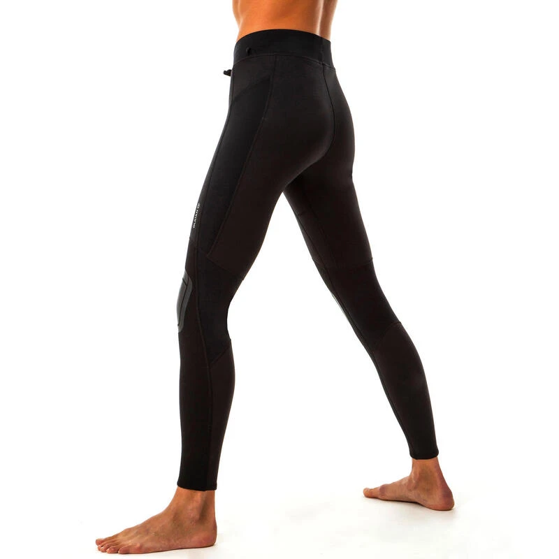 LEGGING ANTI UV SURF 900 FEMME NOIR Avec Découpes En NÉOPRÈNE 4 LEGGING ANTI UV SURF 900 FEMME NOIR Avec Découpes En NÉOPRÈNE – Image 2