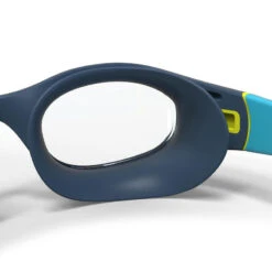 Lunettes De Natation 100 Soft - Taille S - Verres Clairs - Bleu Jaune -Aqua Soldes lunettes de natation 100 soft taille s verres clairs bleu jaune 4