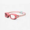 Lunettes De Natation SOFT - Verres Clairs - Petite Taille - Rose Turquoise -Aqua Soldes lunettes de natation soft verres clairs petite taille rose turquoise