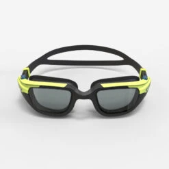 Lunettes De Natation SPIRIT - Verres Fumés - Petite Taille - Noir Jaune -Aqua Soldes lunettes de natation spirit verres fumes petite taille noir jaune 2