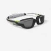 Lunettes De Natation TURN - Verres Fumés - Taille Unique - Noir Gris Jaune -Aqua Soldes lunettes de natation turn verres fumes taille unique noir gris jaune