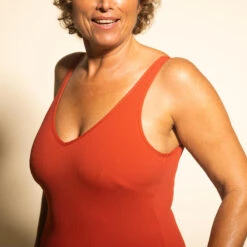 Maillot De Bain 1 Pièce Aquagym Femme Ines Rouge -Aqua Soldes maillot de bain 1 piece aquagym femme ines rouge 6