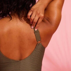 Maillot De Bain 1 Pièce Aquagym Femme Romi Salento Kaki -Aqua Soldes maillot de bain 1 piece aquagym femme romi salento kaki 8