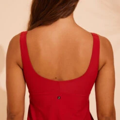 Maillot De Bain Tankini Aquagym Femme Lily Rouge -Aqua Soldes maillot de bain tankini aquagym femme lily rouge 6