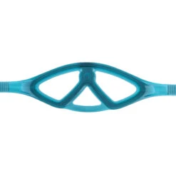 Masque Apnée Petit Volume - 500 Dual Bleu Pétrole -Aqua Soldes masque apnee petit volume 500 dual bleu petrole 4