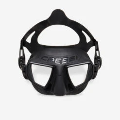 Aqua Soldes -Aqua Soldes masque de chasse sous marine et apnee atom cressi noir 1