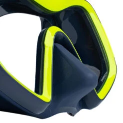 Masque De Plongée Sous Marine SCD 500 V2 Mono-hublot Jupe Bleue Cerclage Jaune 12 Masque De Plongée Sous Marine SCD 500 V2 Mono-hublot Jupe Bleue Cerclage Jaune -Aqua Soldes masque de plongee sous marine scd 500 v2 mono hublot jupe bleue cerclage jaune 4