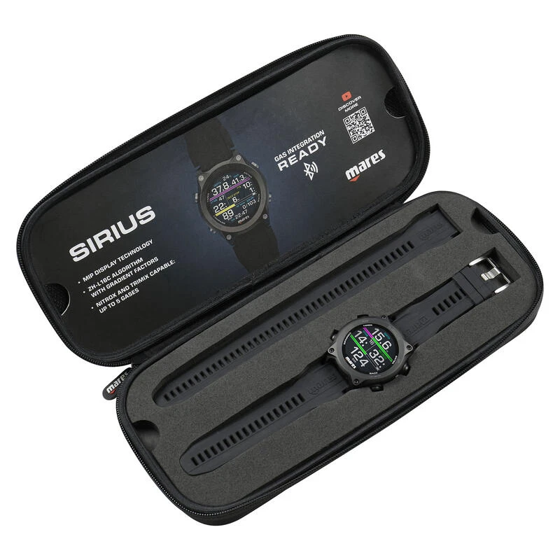 Ordinateur De Plongée Mares Sirius Noir Gris 6 Ordinateur De Plongée Mares Sirius Noir Gris – Image 4