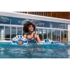 Paire D'haltères Aquatiques Pullpush Flower L Aquagym Bleu -Aqua Soldes paire dhalteres aquatiques pullpush flower l aquagym bleu 2
