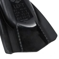 Palme Natation Courtes Power Fin Pro Noir ARENA -Aqua Soldes palme natation courtes power fin pro noir arena 3