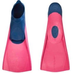 Palmes De Natation Trainfins 500 Bleu Rose -Aqua Soldes palmes de natation trainfins 500 bleu rose 1