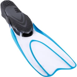 Palmes De Snorkeling Et Plongée Bouteille 540 Adulte Translucides Bleues -Aqua Soldes palmes de snorkeling et plongee bouteille 540 adulte translucides bleues 2
