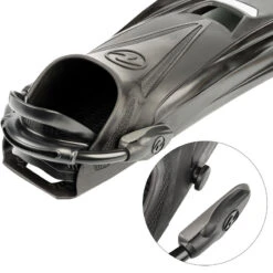 Palmes Plongée Réglables Aqualung - STORM MAX NOIR -Aqua Soldes palmes plongee reglables aqualung storm max noir 3