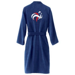 Peignoir De Bain Adulte 100% Coton Equipe De France De Football -Aqua Soldes peignoir de bain adulte 100 coton equipe de france de football 5