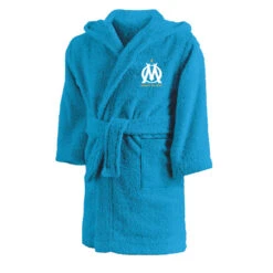 Peignoir De Bain Enfant 100% Coton Football Marseille - 2020 -Aqua Soldes peignoir de bain enfant 100 coton football marseille 2020 4