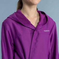 PEIGNOIR DE BAIN ENFANT COMPACT VIOLET -Aqua Soldes peignoir de bain enfant compact violet 4