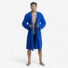 PEIGNOIR DE BAIN HOMME WATER POLO COTON EPAIS BLEU CLAIR -Aqua Soldes peignoir de bain homme water polo coton epais bleu clair