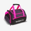 Sac De Natation 500 30L Rose Noir -Aqua Soldes sac de natation 500 30l rose noir