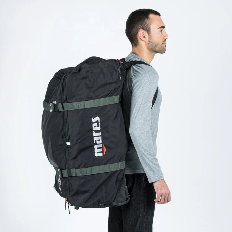 Sac De Plongée MARES CRUISER ROLLER 128L Noir 4 Sac De Plongée MARES CRUISER ROLLER 128L Noir – Image 2