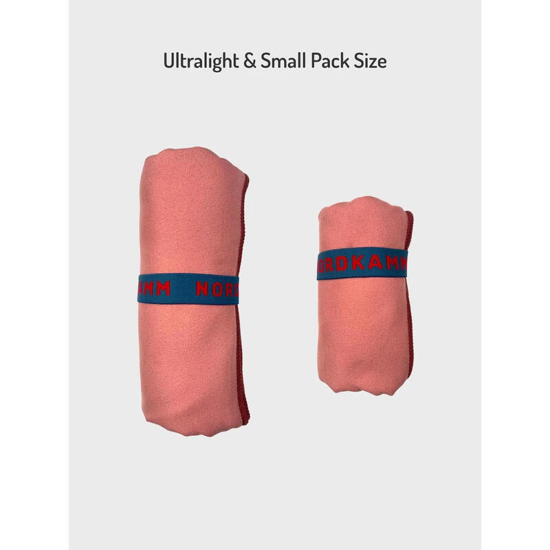 Set De Serviettes En Microfibre, Certifié Oeko TEX, Ultra-léger, Rose, Set 5 Set De Serviettes En Microfibre, Certifié Oeko TEX, Ultra-léger, Rose, Set – Image 3