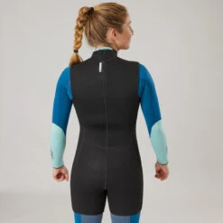 Shorty Néoprène Sur-combinaison De Plongée Sous-marine SCD 5,5 Mm Noir -Aqua Soldes shorty neoprene sur combinaison de plongee sous marine scd 55 mm noir 3